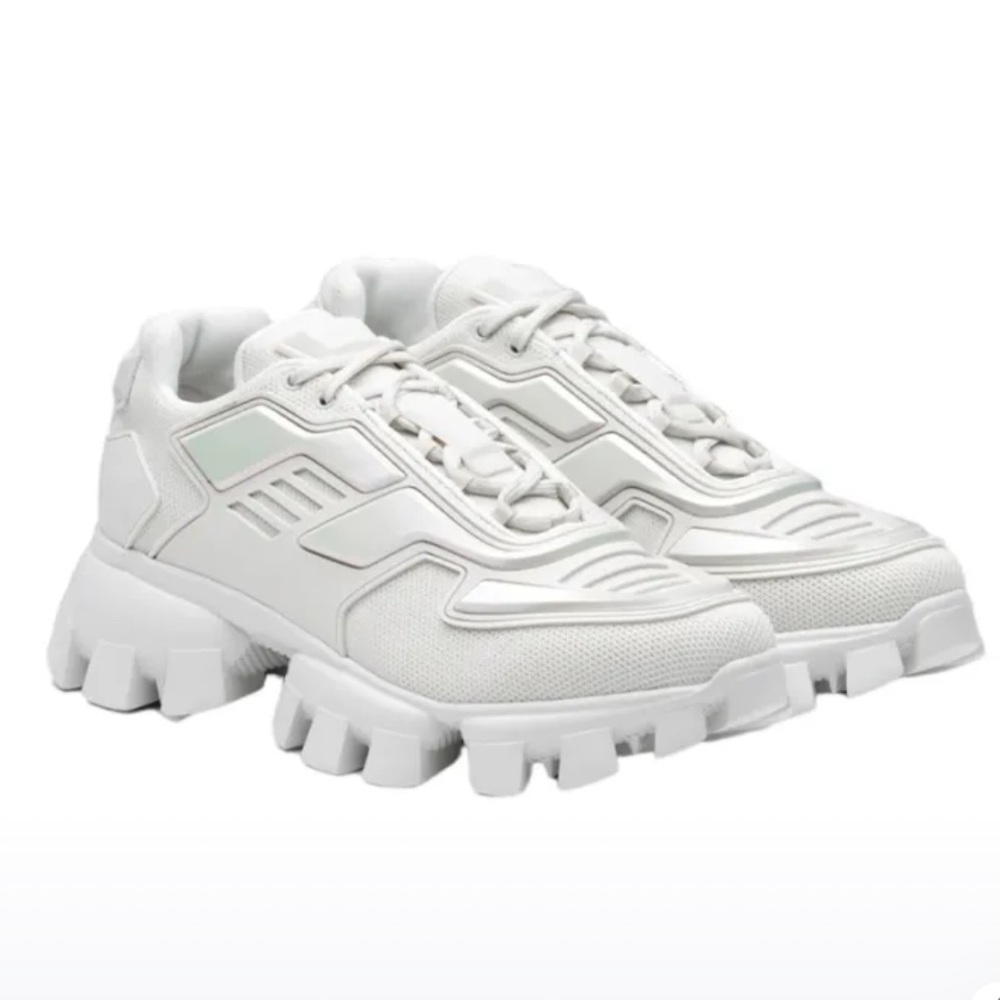 Prada Cloudbust Thunder “chalk white” sneaker. Brand new. Men’s size 9